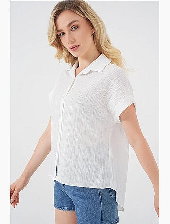 Chemise rayée à manches courtes bdart