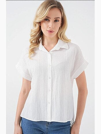 Chemise rayée à manches courtes bdart