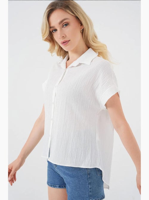 Chemise rayée à manches courtes bdart - Kiabi Chemise rayée à manches courtes bdart - Kiabi