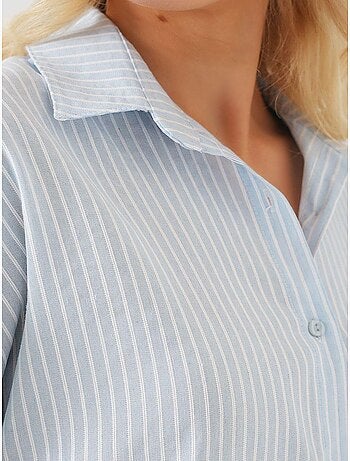 Chemise rayée à manches courtes bdart