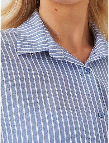 Chemise rayée à manches courtes bdart