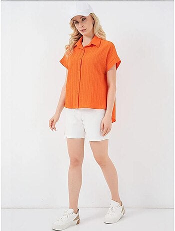 Chemise rayée à manches courtes bdart