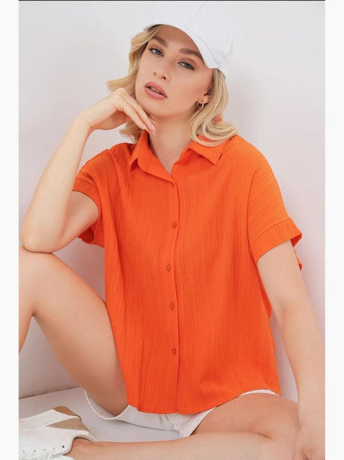 Chemise rayée à manches courtes bdart - Kiabi Chemise rayée à manches courtes bdart - Kiabi