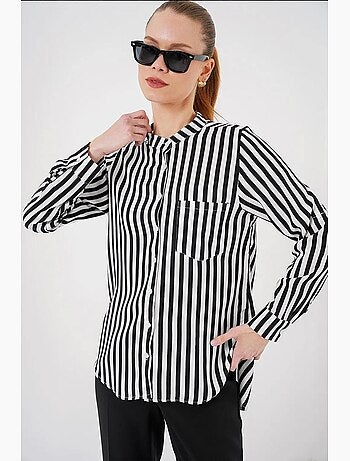 Chemise rayée à manches longues bdart