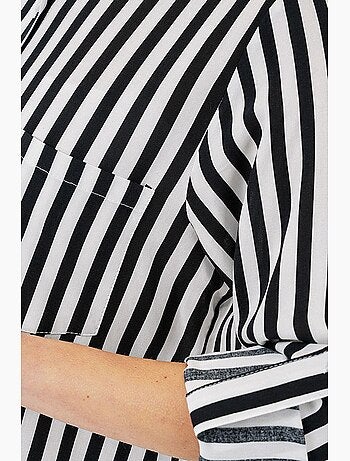 Chemise rayée à manches longues bdart