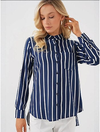 Chemise rayée à manches longues bdart