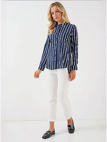 Chemise rayée à manches longues bdart