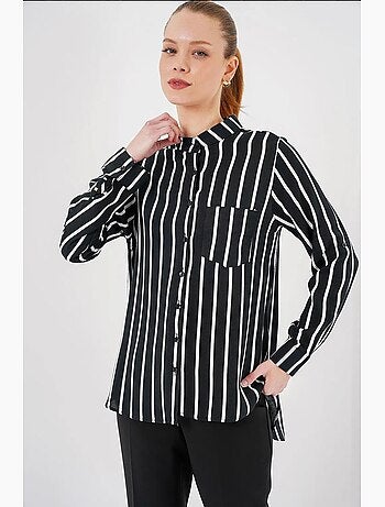Chemise rayée à manches longues bdart