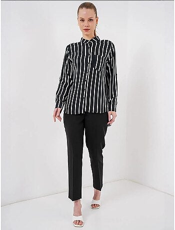 Chemise rayée à manches longues bdart
