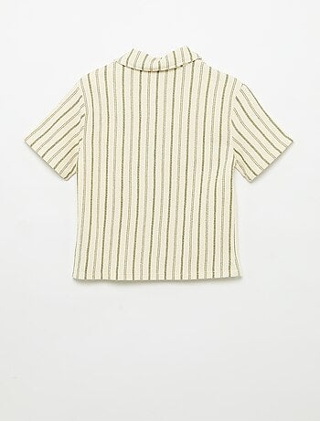 Chemise rayée