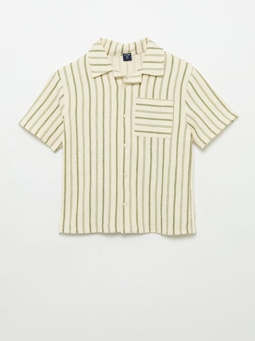 Chemise rayée - Kiabi