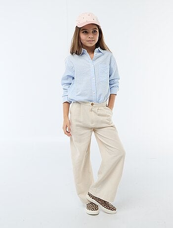 Chemise rayée