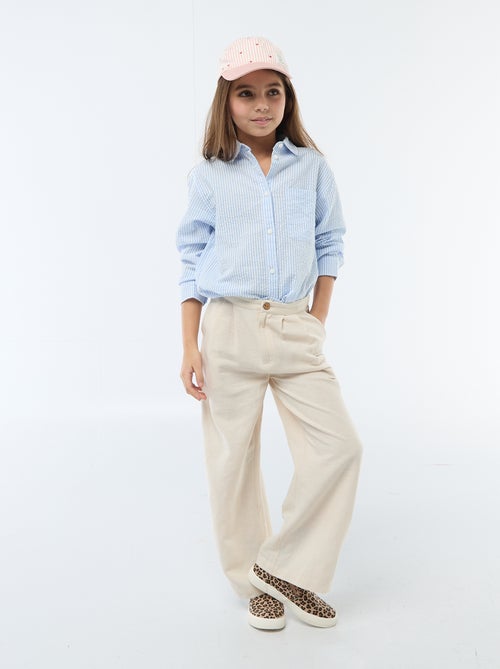 Chemise rayée - Kiabi