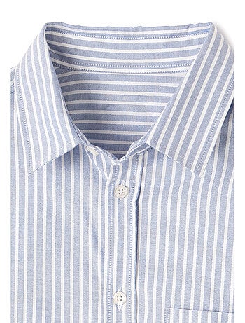 Chemise rayée Oxford. - Damart