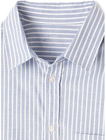 Chemise rayée oxford. - damart