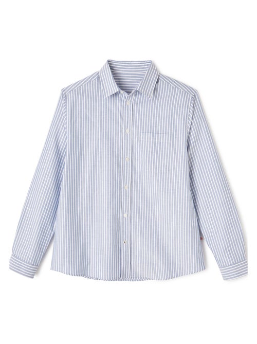 Chemise rayée Oxford. - Damart - Kiabi