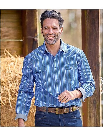 Chemise Rayée Wyoming - ATLAS FOR MEN