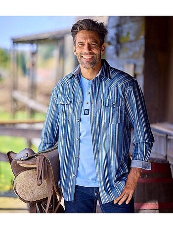 Chemise Rayée Wyoming - ATLAS FOR MEN
