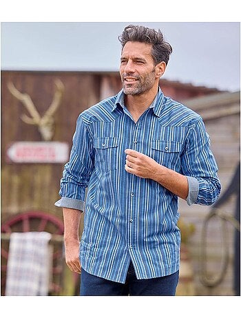 Chemise Rayée Wyoming - ATLAS FOR MEN