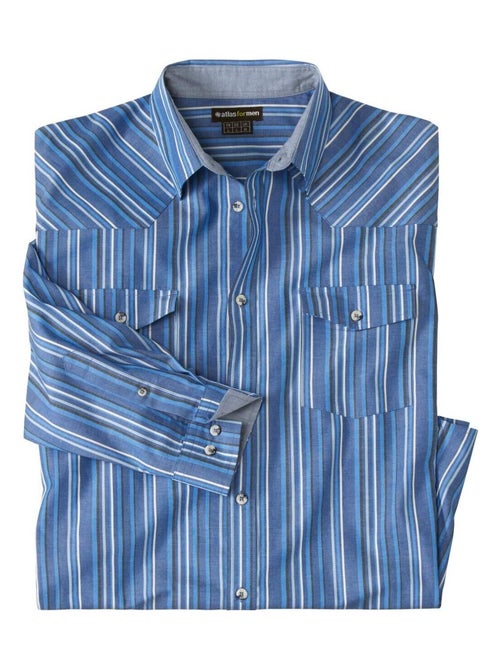 Chemise Rayée Wyoming  - Atlas For Men - Kiabi