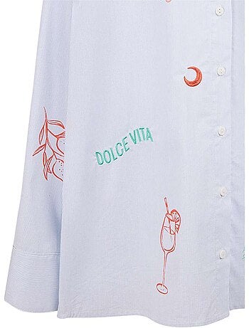 Chemise Rayure Femme Teddy Smith