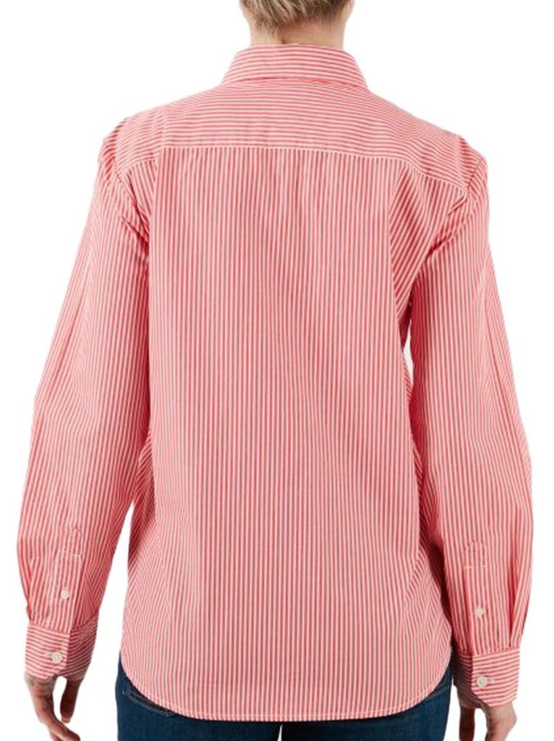 Chemise Rayure Femme Tommy Hilfiger Rouge - Kiabi
