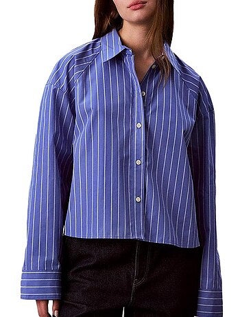 Chemise Rayures Femme Calvin Klein Jeans