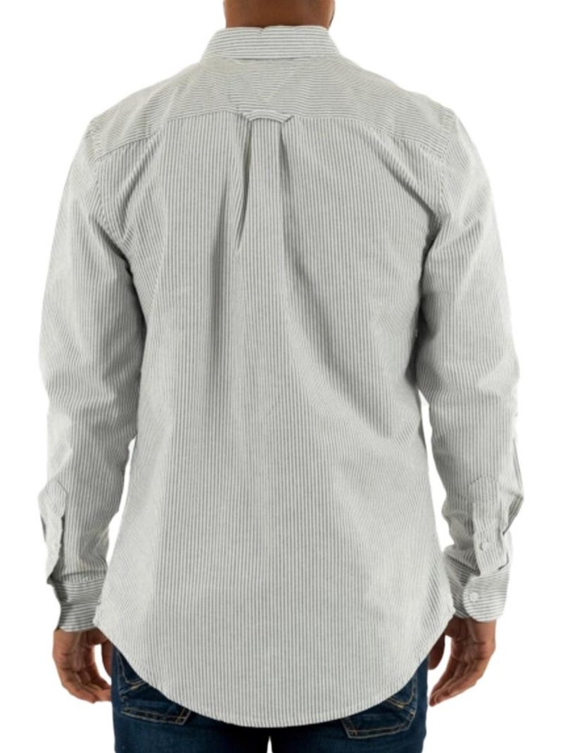 Chemise Rayures Homme Tommy Hilfiger Vert - Kiabi