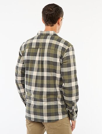 Chemise regular à carreaux