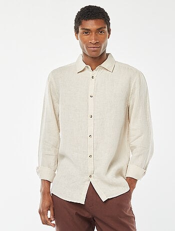 Chemise regular en lin