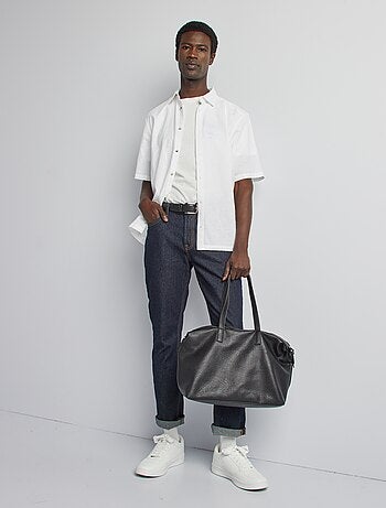Chemise regular en lin mélangé