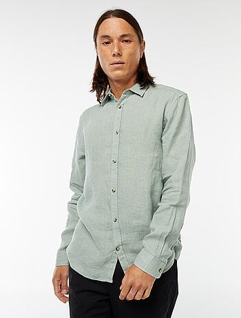 Chemise regular en lin