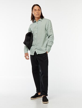 Chemise regular en lin