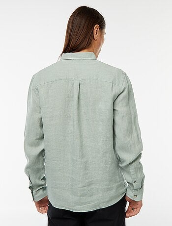 Chemise regular en lin