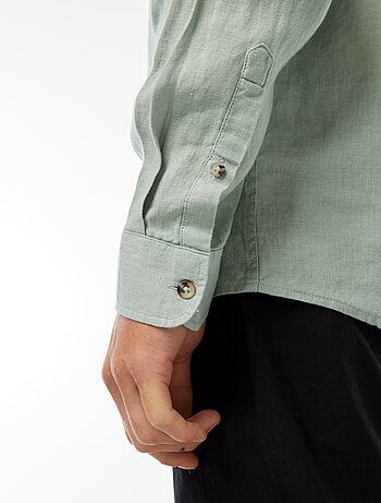 Chemise regular en lin