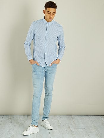 Mode Prix Popeline Petits À La Homme Chemise Kiabi zFAIpw