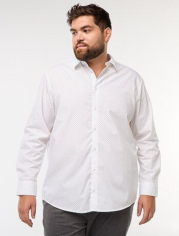 Chemise regular fit / coupe droite à motif