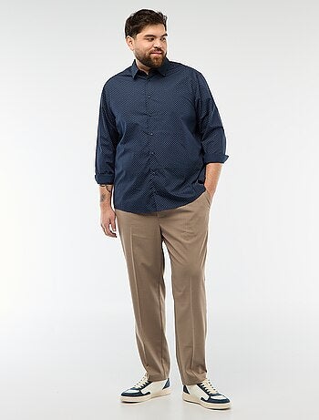 Chemise regular fit / coupe droite à motif