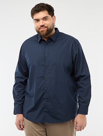 Chemise regular fit / coupe droite à motif