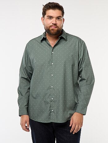 Chemise regular fit / coupe droite à motif