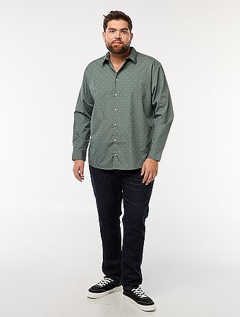Chemise regular fit / coupe droite à motif