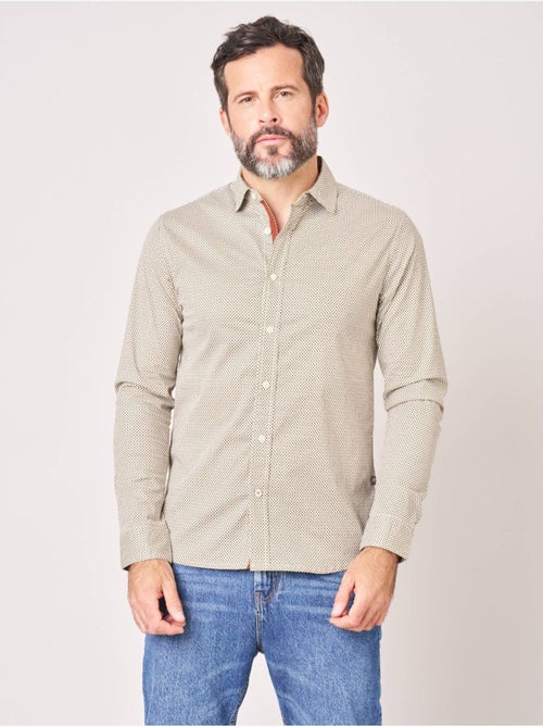 Chemise regular homme en coton imprimée 'Deeluxe' - Kiabi