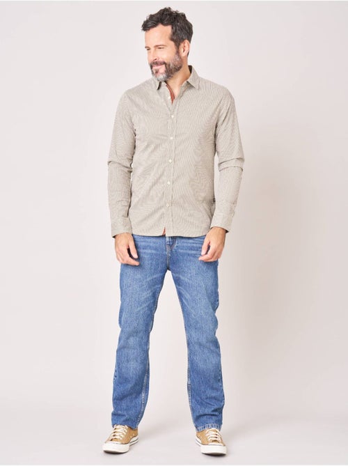 Chemise regular homme en coton imprimée 'Deeluxe' - Kiabi