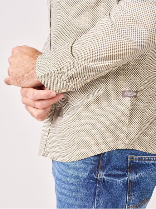 Chemise regular homme en coton imprimée 'Deeluxe' - Kiabi