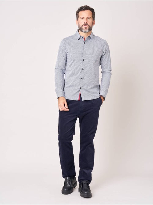 Chemise regular homme en coton imprimée 'Deeluxe' - Kiabi