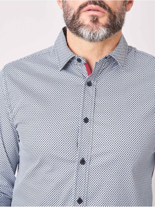 Chemise regular homme en coton imprimée 'Deeluxe' - Kiabi