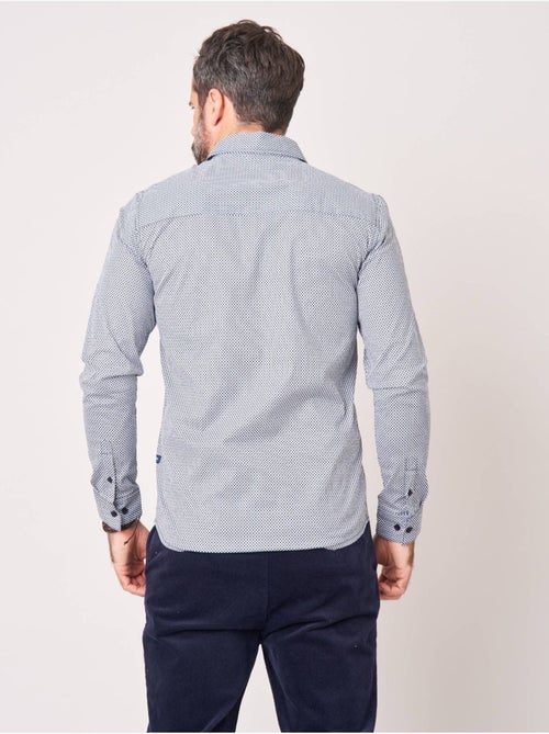 Chemise regular homme en coton imprimée 'Deeluxe' - Kiabi