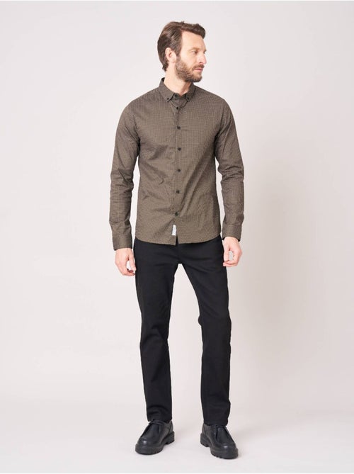 Chemise regular homme motif géométrique 'Deeluxe' - Kiabi