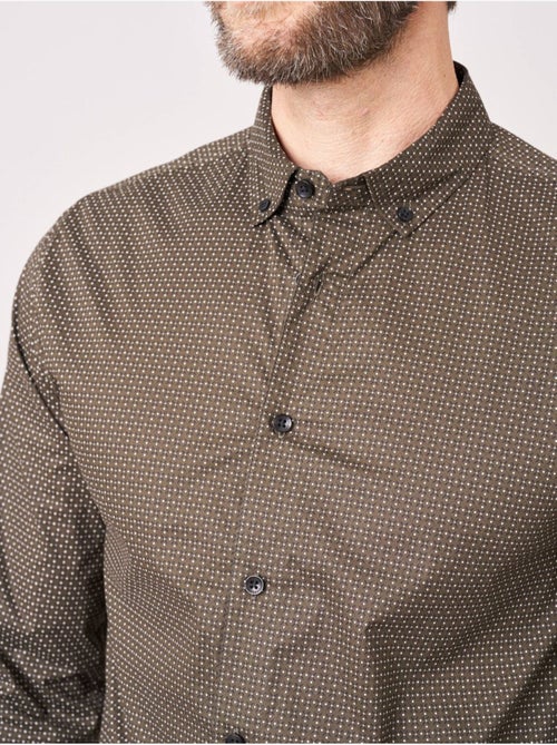 Chemise regular homme motif géométrique 'Deeluxe' - Kiabi