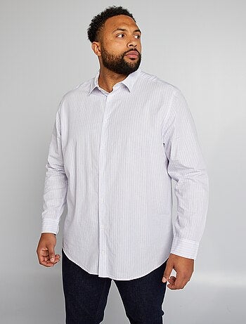 Chemise regular rayée